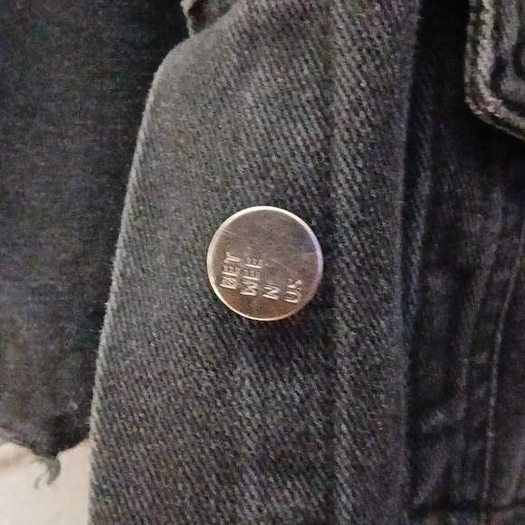 Between Us Distress Black Jacket - Picture 9 of 9